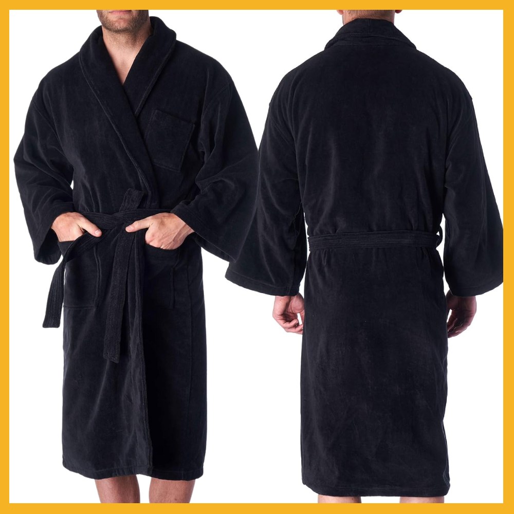 Mens Terry Cloth Robe