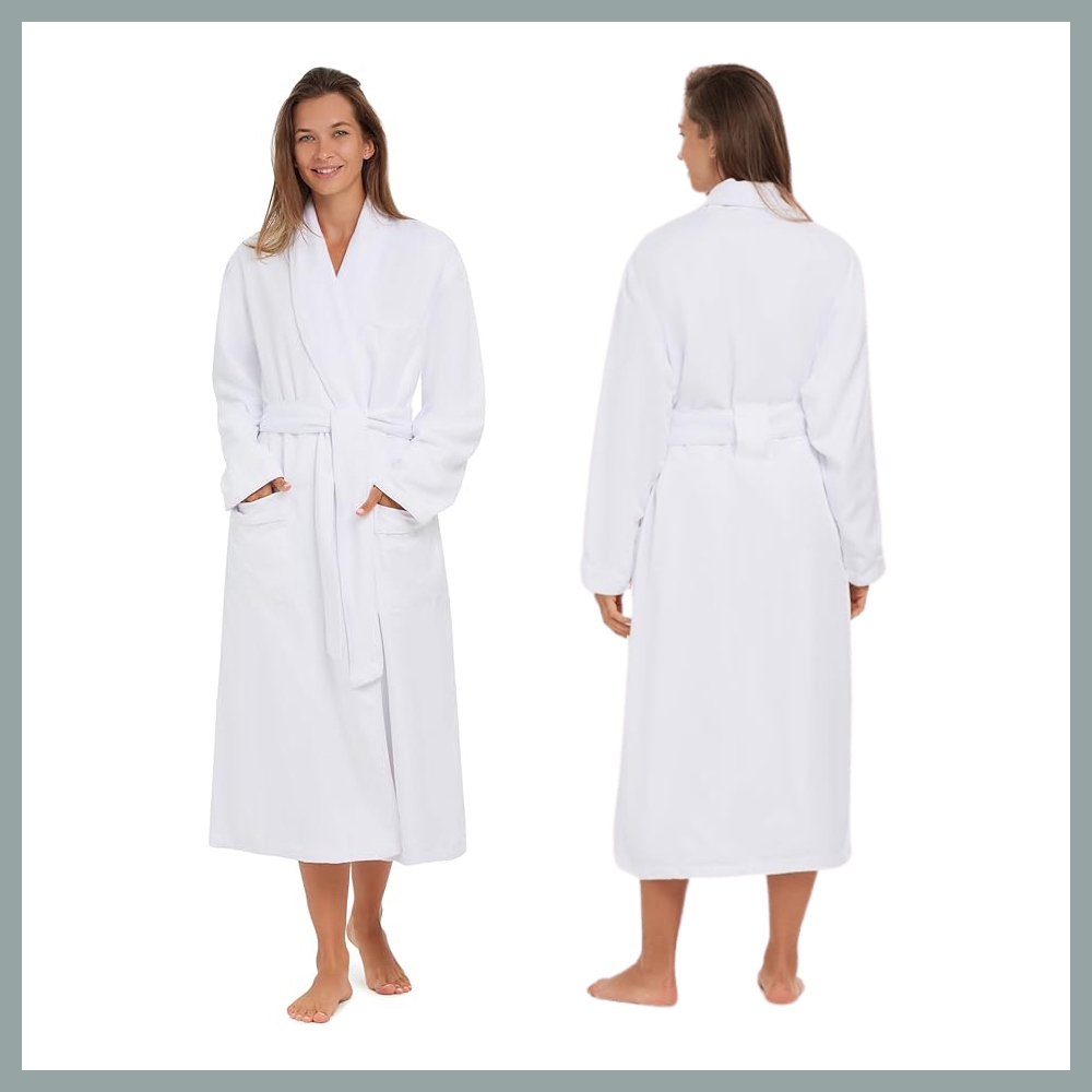 Plush Robe (Grey): image 10