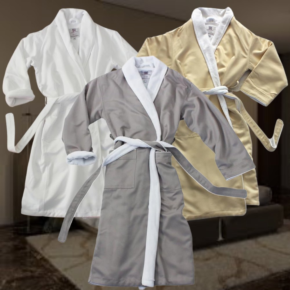Spa Bathrobe (Tan Stone)