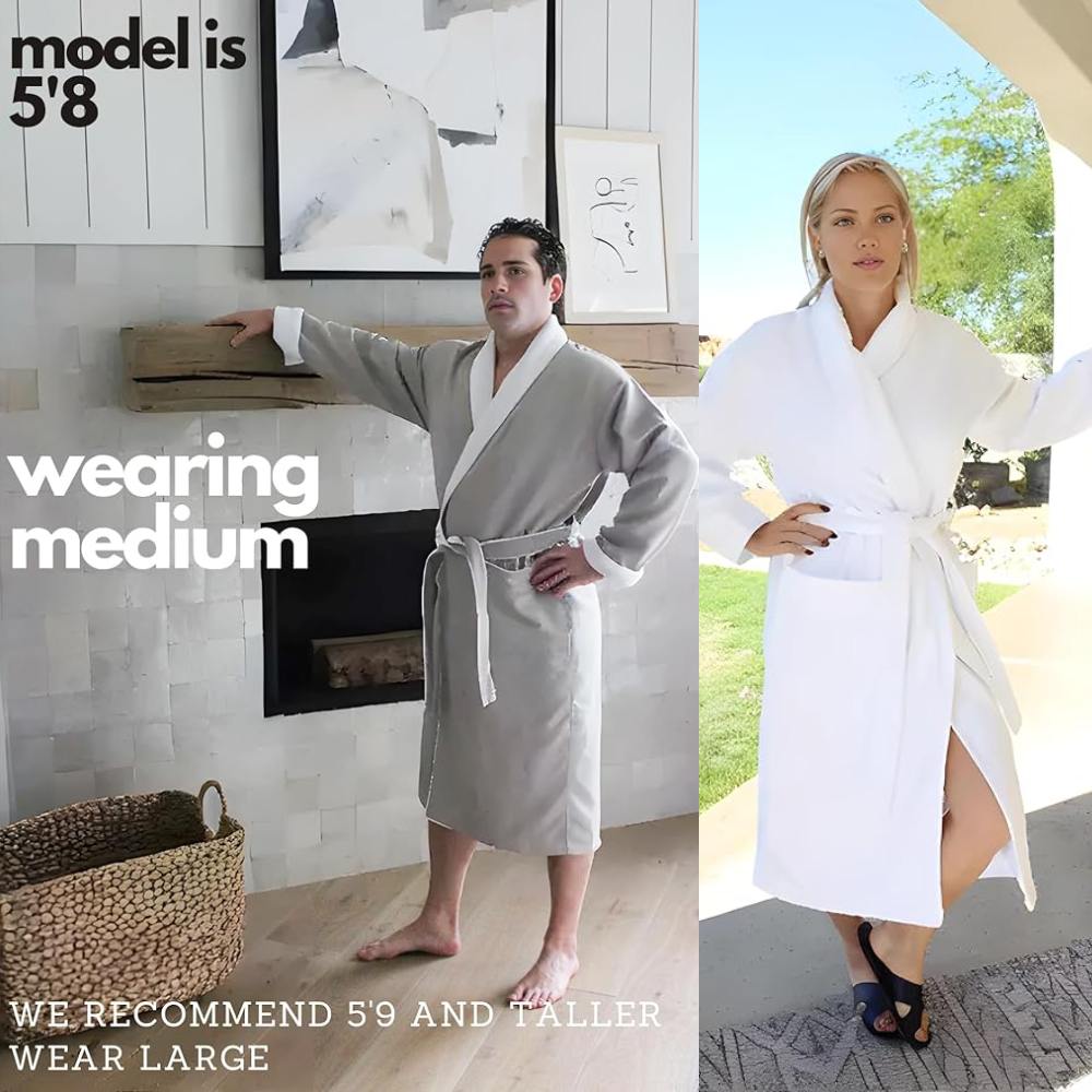 Spa Bathrobe (Tan Stone)