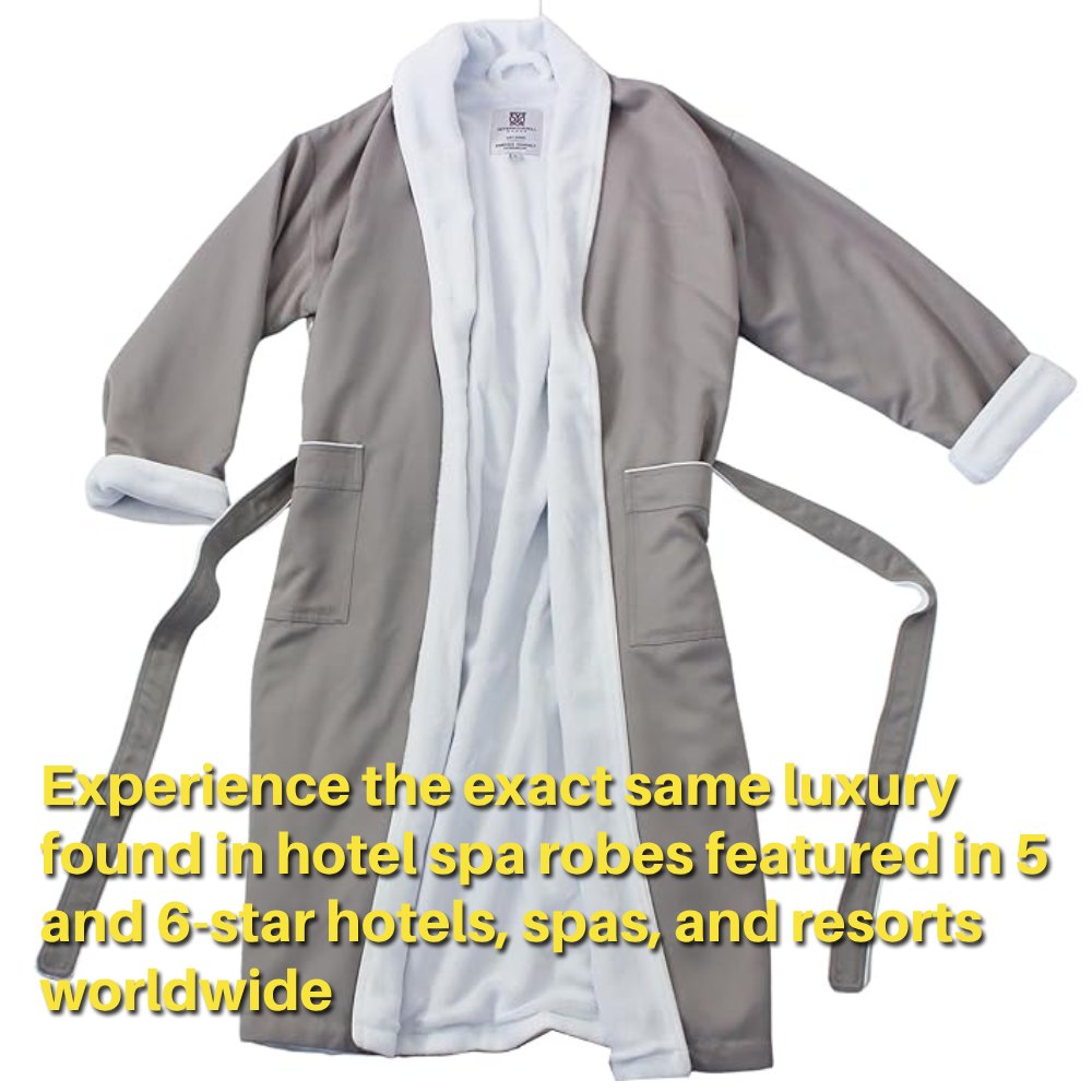 Spa Bathrobe (Tan Stone)