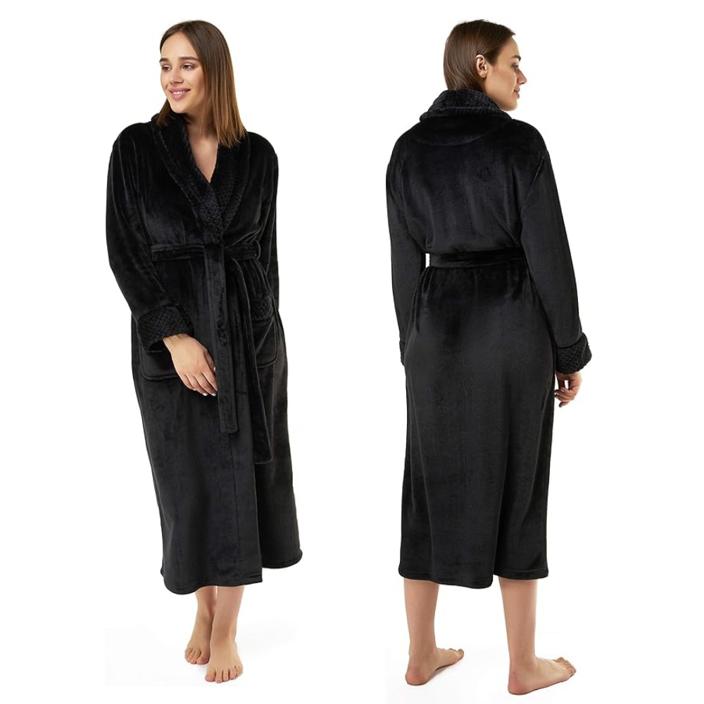 Ladies Fleece Bathrobes